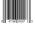 Barcode Image for UPC code 047186000073