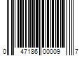 Barcode Image for UPC code 047186000097