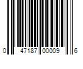 Barcode Image for UPC code 047187000096