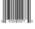 Barcode Image for UPC code 047200002779