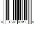 Barcode Image for UPC code 047200003110