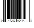 Barcode Image for UPC code 047200004148