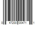 Barcode Image for UPC code 047200004711