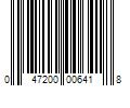 Barcode Image for UPC code 047200006418