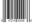 Barcode Image for UPC code 047210000086