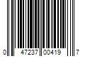 Barcode Image for UPC code 047237004197