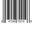 Barcode Image for UPC code 047246700196