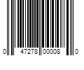 Barcode Image for UPC code 047278000080