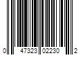 Barcode Image for UPC code 047323022302