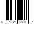 Barcode Image for UPC code 047323190001