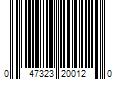 Barcode Image for UPC code 047323200120