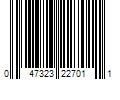 Barcode Image for UPC code 047323227011