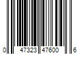 Barcode Image for UPC code 047323476006