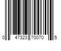 Barcode Image for UPC code 047323700705