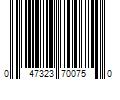 Barcode Image for UPC code 047323700750