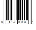 Barcode Image for UPC code 047345000081