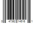 Barcode Image for UPC code 047362145161