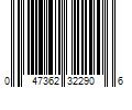 Barcode Image for UPC code 047362322906