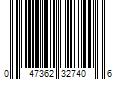 Barcode Image for UPC code 047362327406