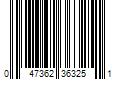 Barcode Image for UPC code 047362363251