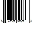 Barcode Image for UPC code 047362599698