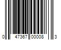 Barcode Image for UPC code 047367000083