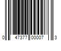 Barcode Image for UPC code 047377000073