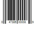 Barcode Image for UPC code 047385000089