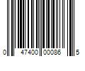 Barcode Image for UPC code 047400000865