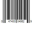 Barcode Image for UPC code 047400049529