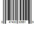 Barcode Image for UPC code 047400305519