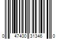 Barcode Image for UPC code 047400313460. Product Name: 