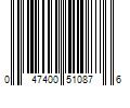 Barcode Image for UPC code 047400510876. Product Name: Procter & Gamble Gillette fusion power men s razor blade refills  8 ct