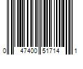 Barcode Image for UPC code 047400517141