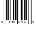 Barcode Image for UPC code 047400653863