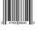 Barcode Image for UPC code 047400668409