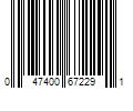 Barcode Image for UPC code 047400672291