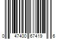 Barcode Image for UPC code 047400674196