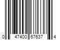 Barcode Image for UPC code 047400676374