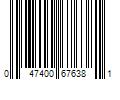 Barcode Image for UPC code 047400676381