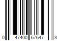 Barcode Image for UPC code 047400676473