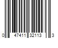 Barcode Image for UPC code 047411321133