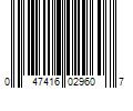 Barcode Image for UPC code 047416029607