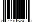 Barcode Image for UPC code 047441000053