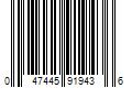 Barcode Image for UPC code 047445919436