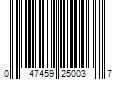 Barcode Image for UPC code 047459250037