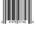 Barcode Image for UPC code 047475077489