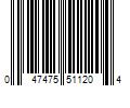 Barcode Image for UPC code 047475511204