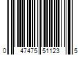 Barcode Image for UPC code 047475511235