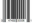 Barcode Image for UPC code 047488000061